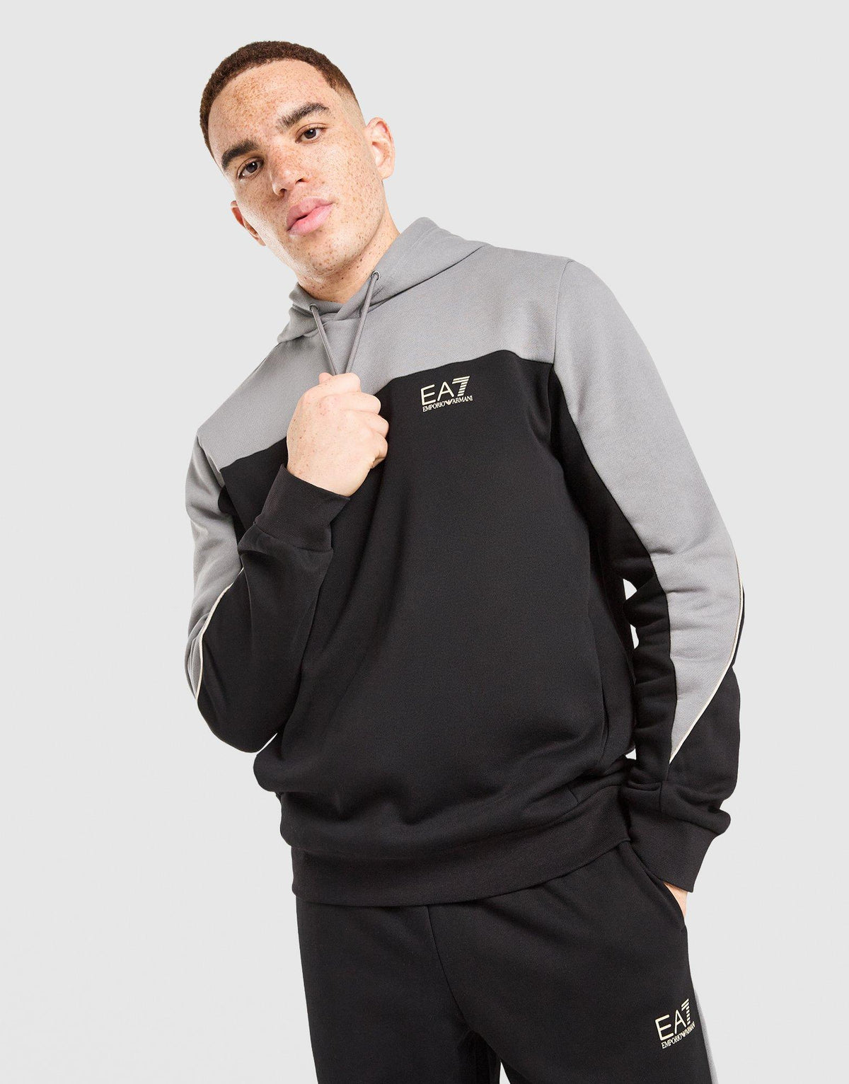 Authentic Colour Block Hoodie
