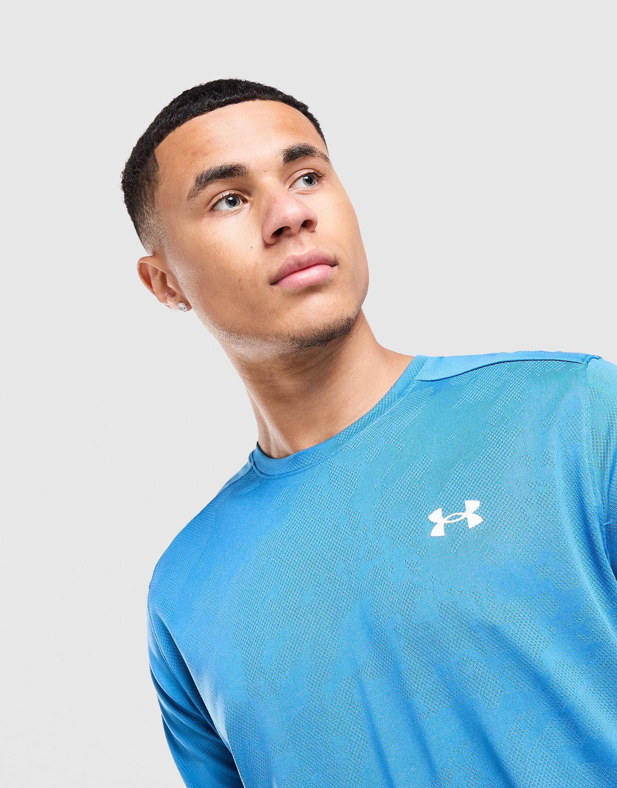 Camo Jacquard T-Shirt