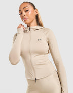 Ribbed Full Zip Hoodie
