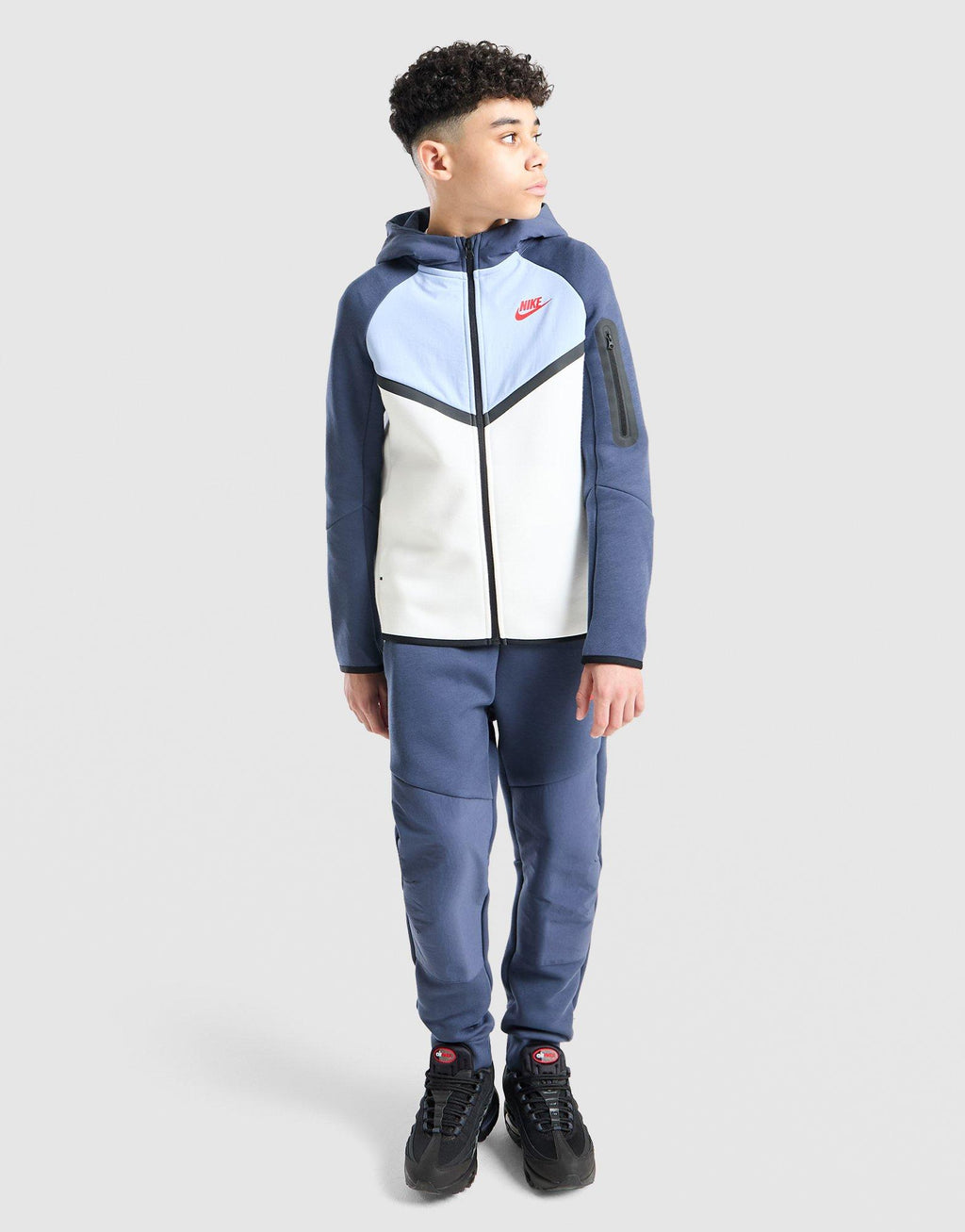Tech Mix Full Zip Hoodie Junior