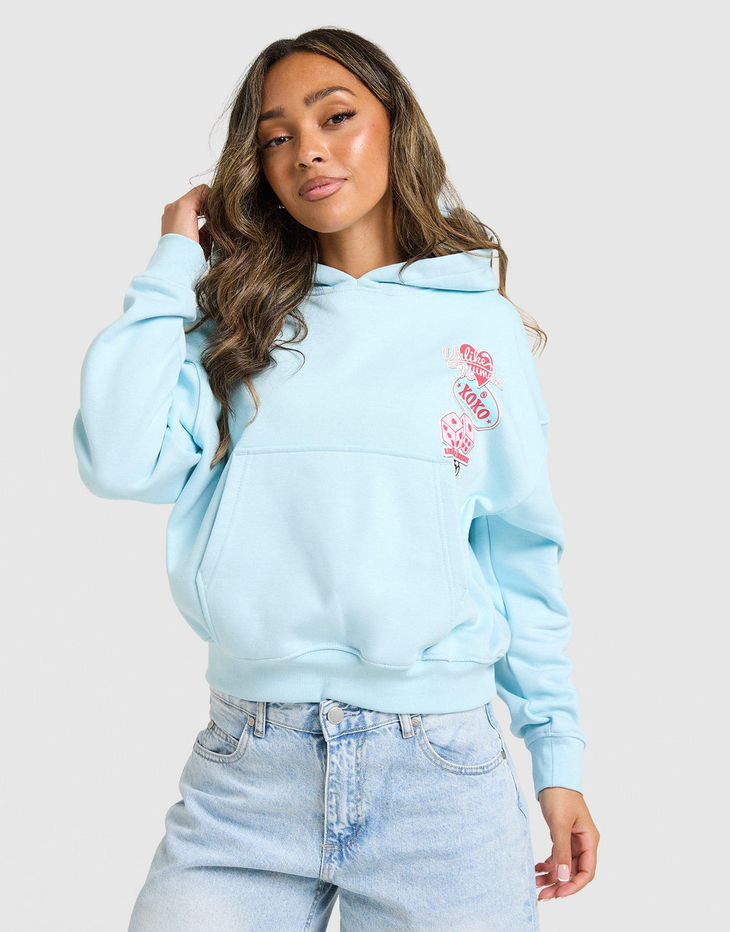 Patch Boxy Hoodie