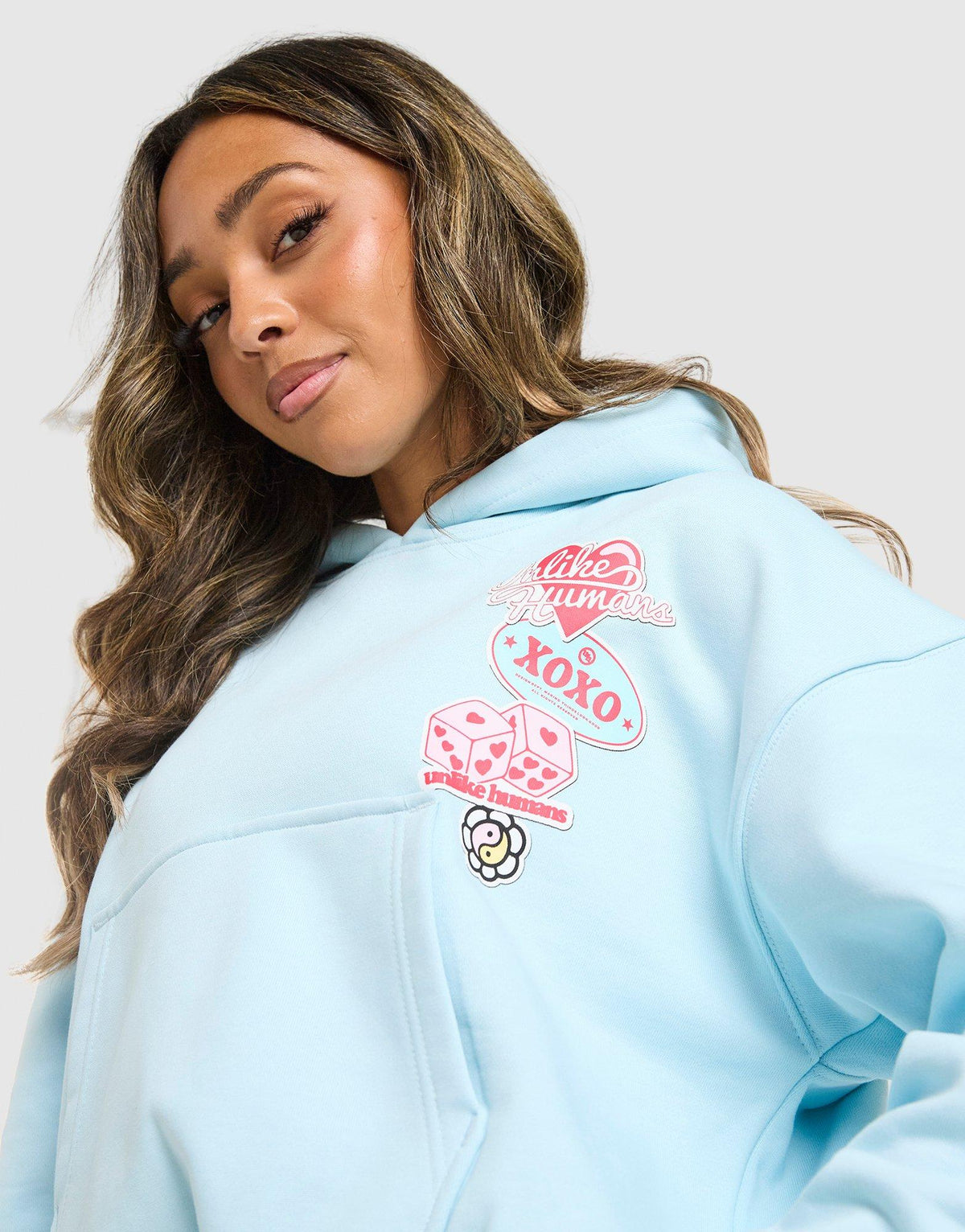 Patch Boxy Hoodie