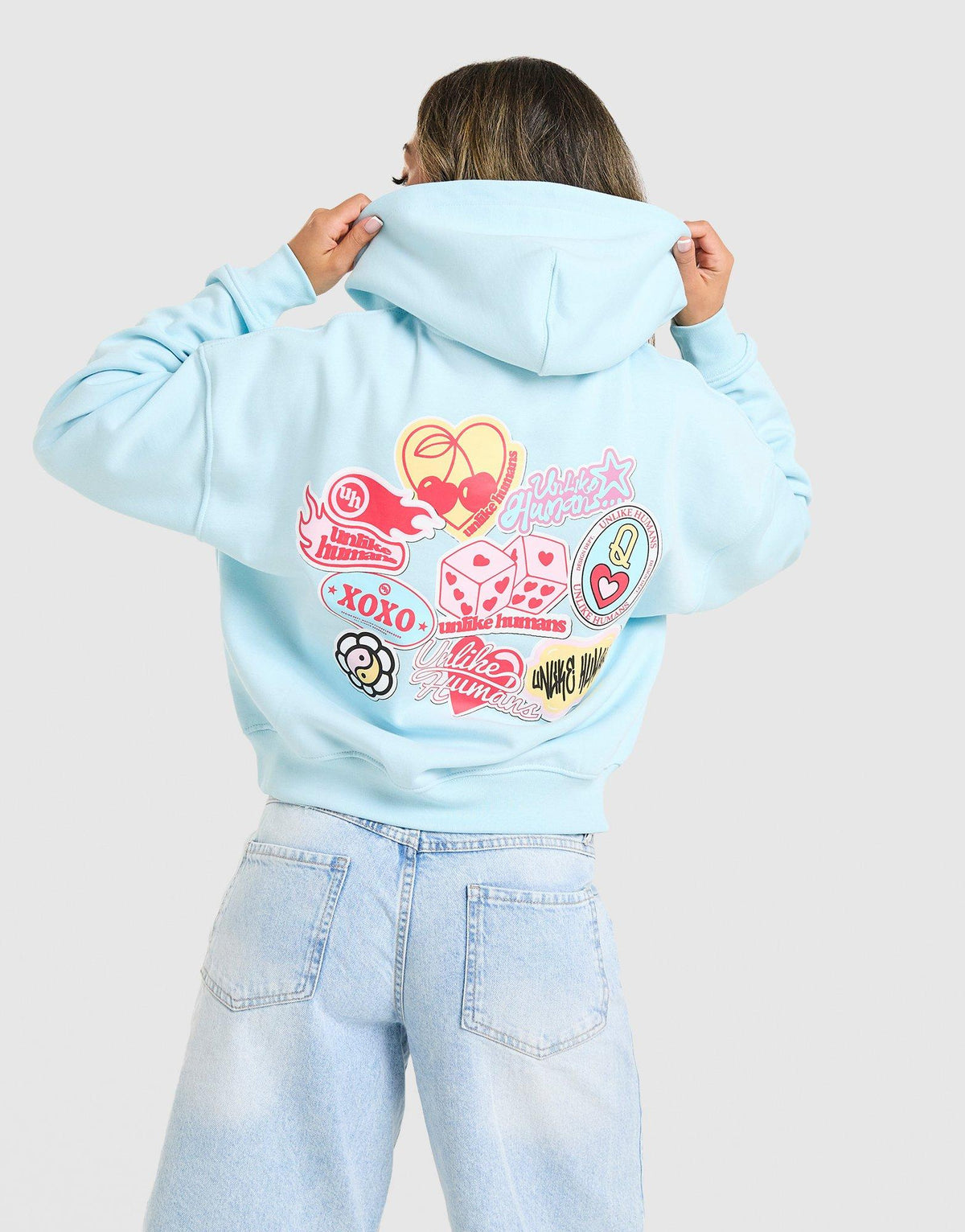 Patch Boxy Hoodie