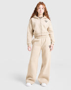 Girls' Leopard Crop Hoodie Junior