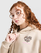Girls' Leopard Crop Hoodie Junior