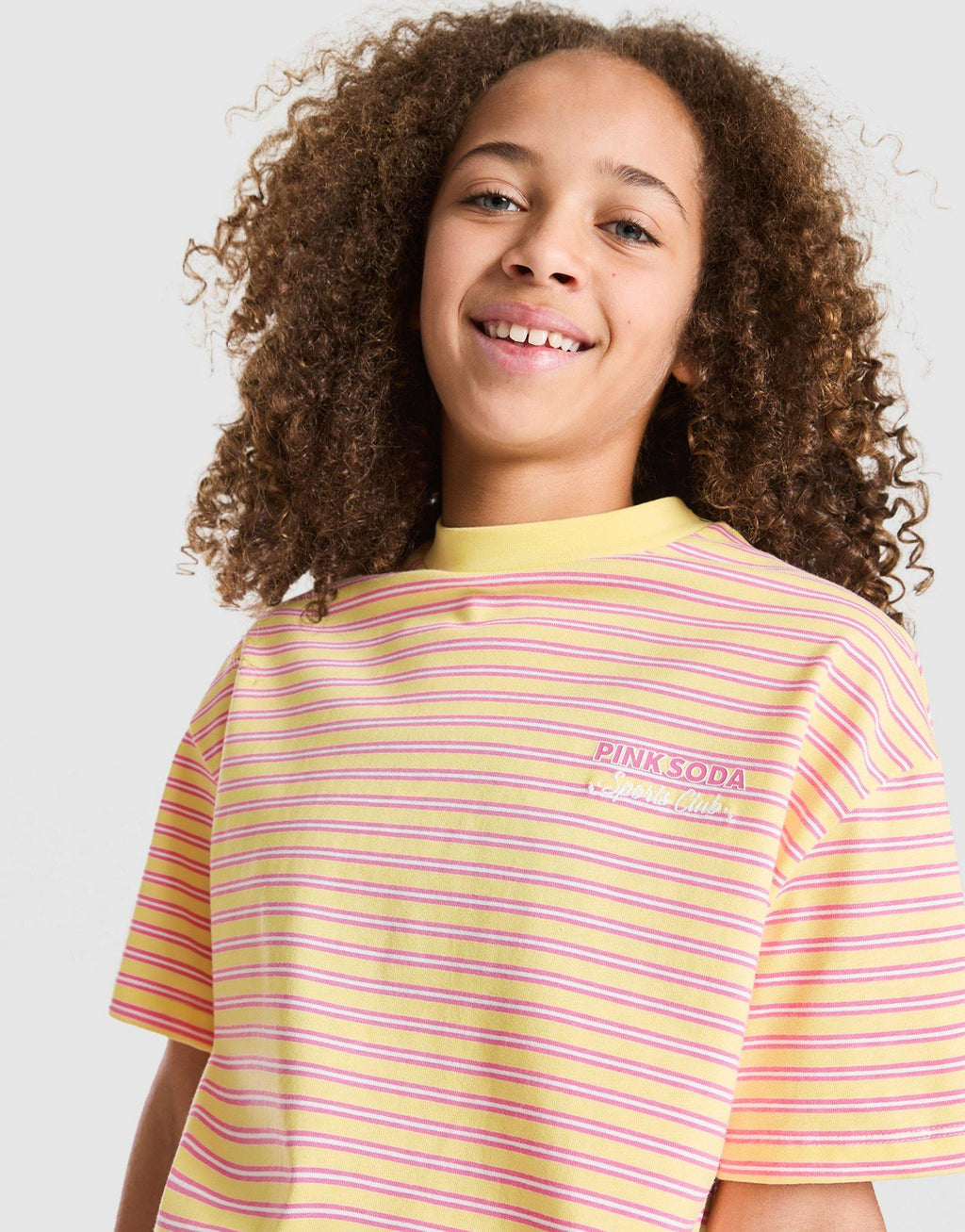 Girls' Stripe Oversized T-Shirt Junior