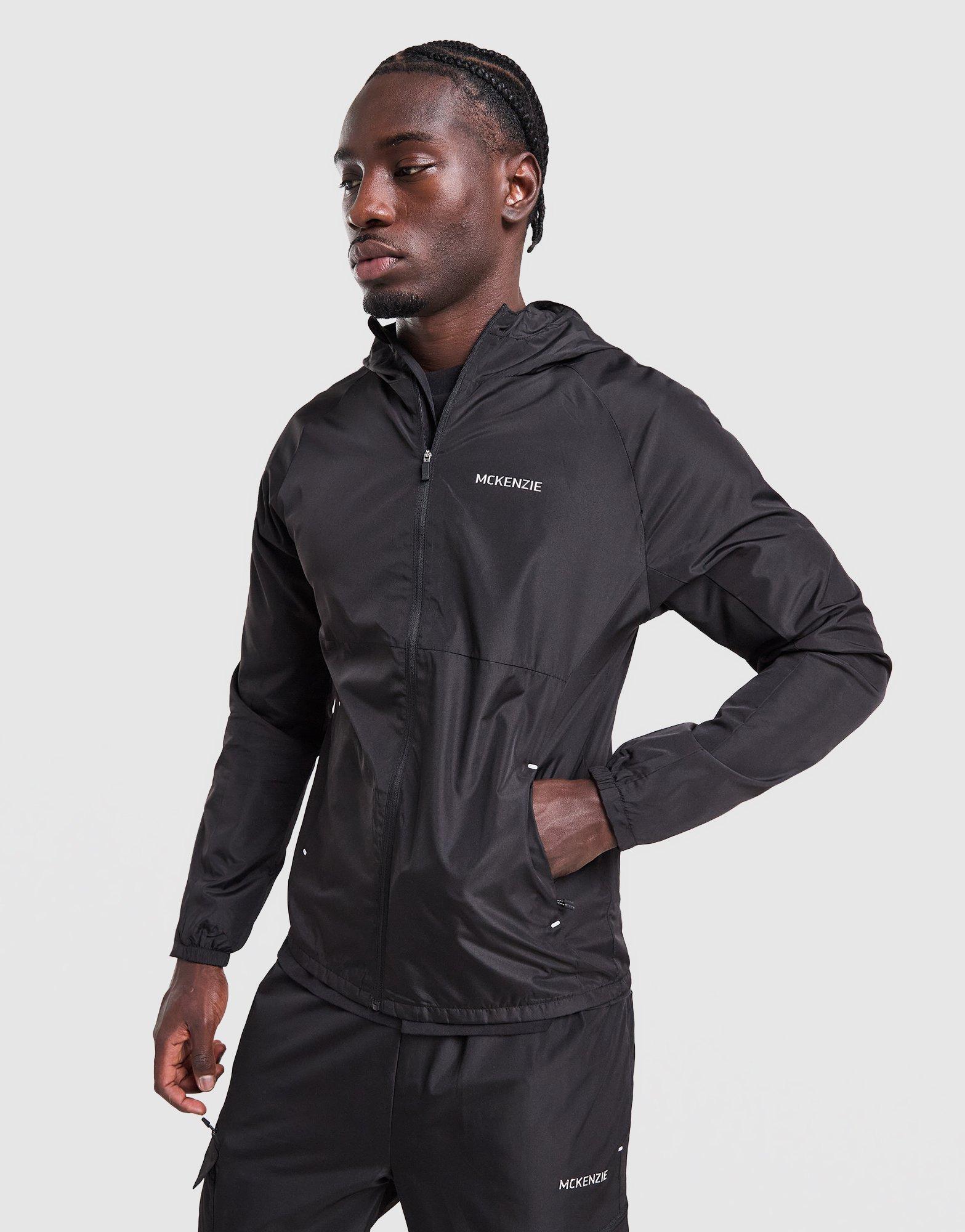 Black Mckenzie Secca Woven Jacket - JD Sports Australia