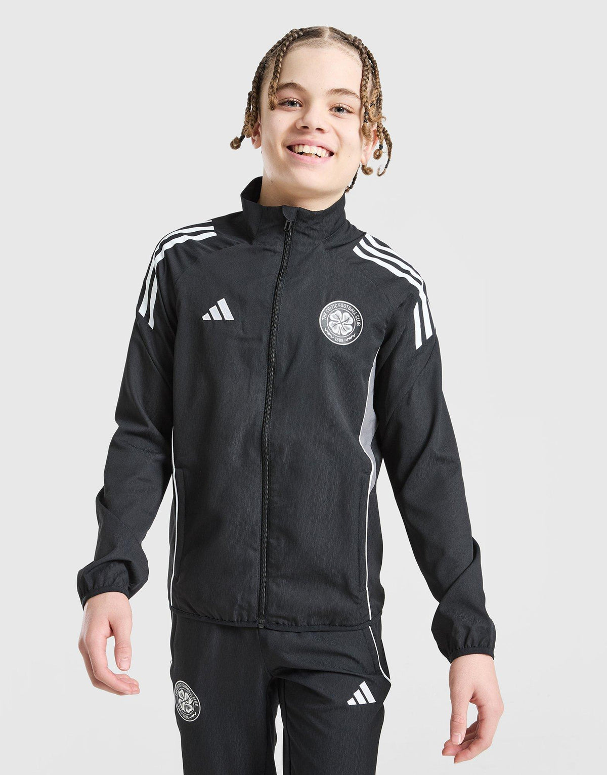 Celtic FC Tiro 25 Pre Match Jacket Junior