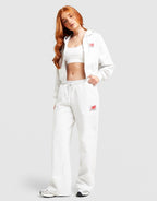 Chrome Wide Leg Joggers