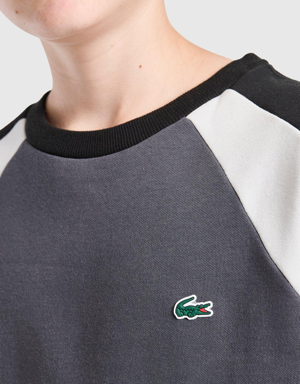 Colour Block Fleece Crew Sweatshirt Junior