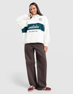 Panel Collar Sweatshirt