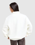 Panel Collar Sweatshirt