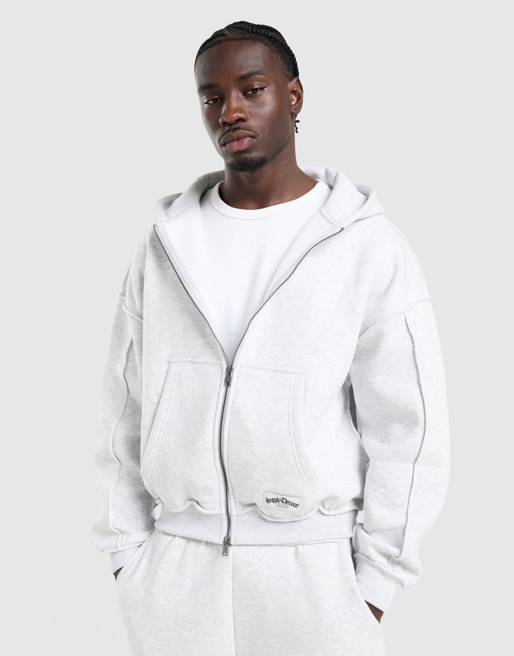 Jetset Zip Through Hoodie