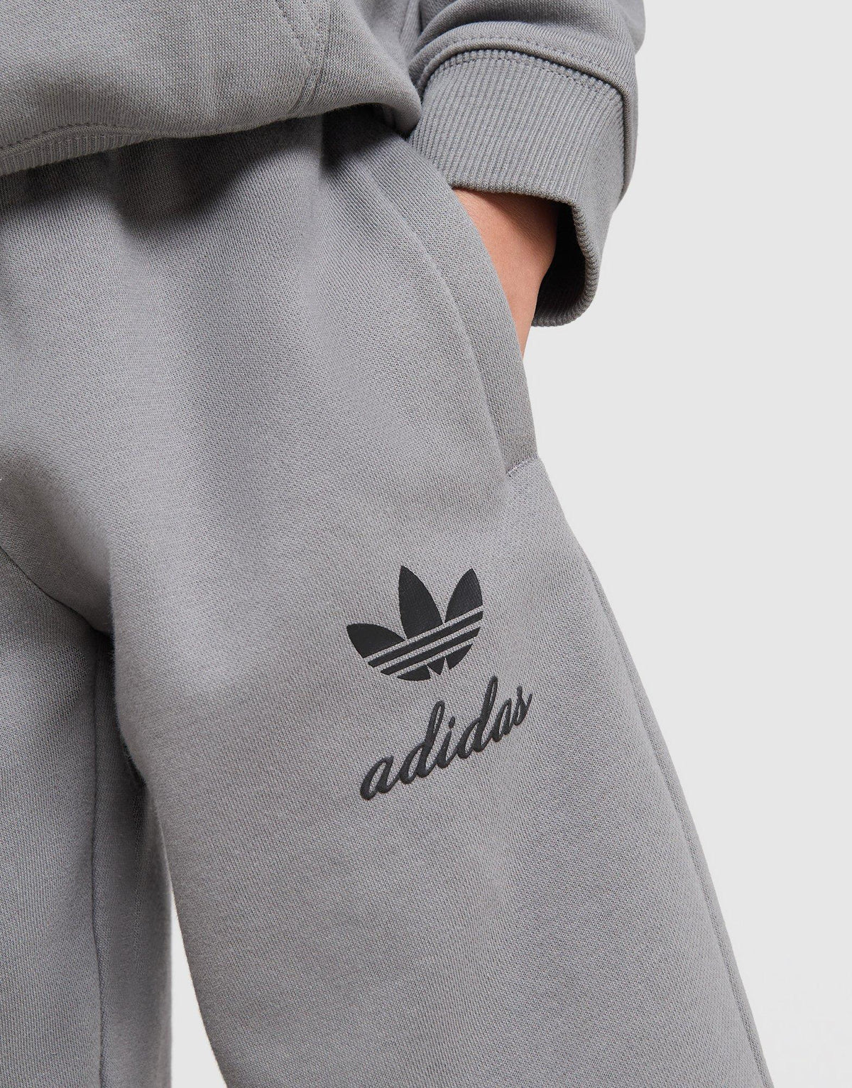 Script Overhead Wide Leg Tracksuit Children