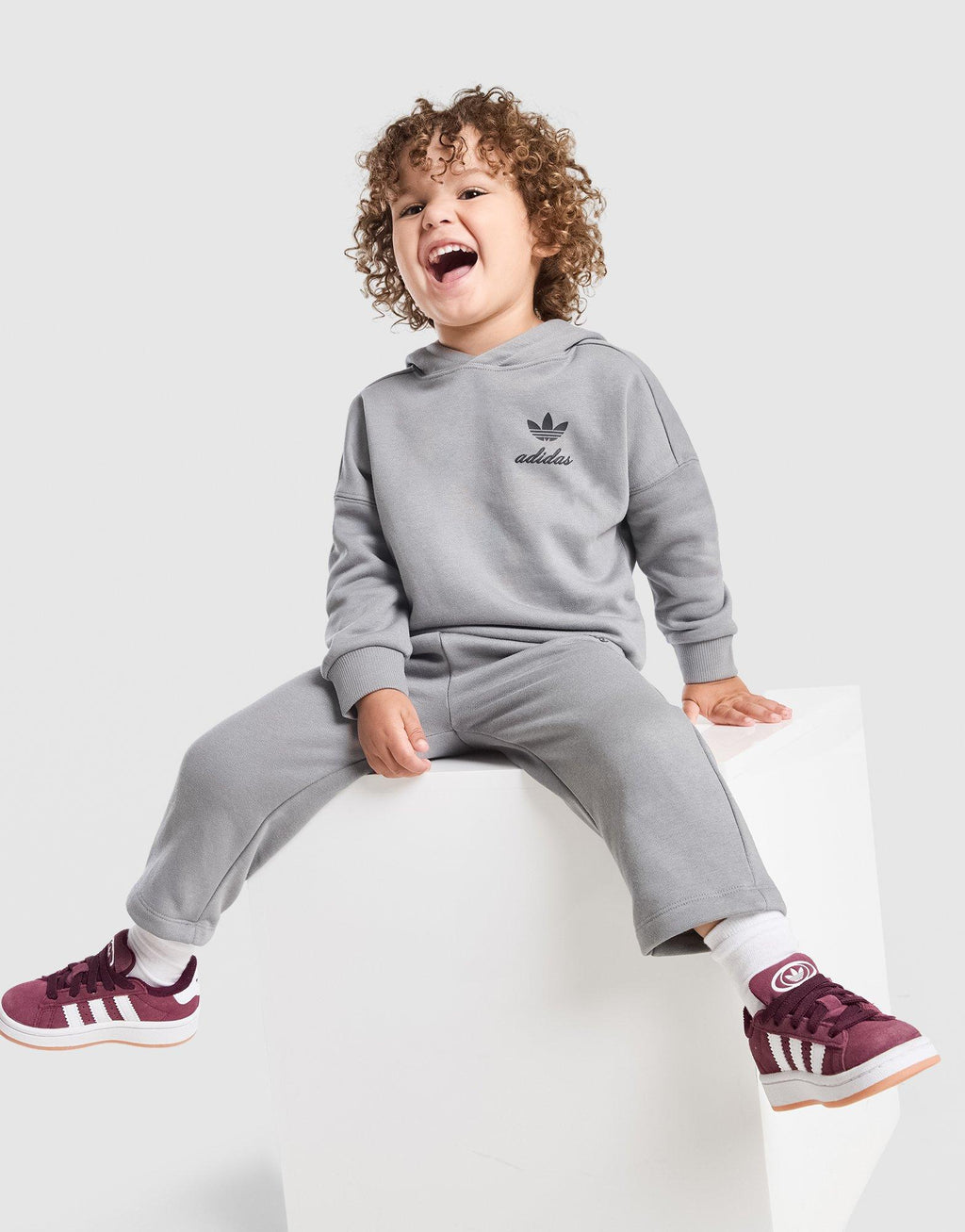 Script Overhead Wide Leg Tracksuit Infant