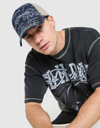 Logo Denim Trucker Cap
