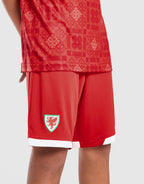 Wales 2026/27 Home Shorts Junior