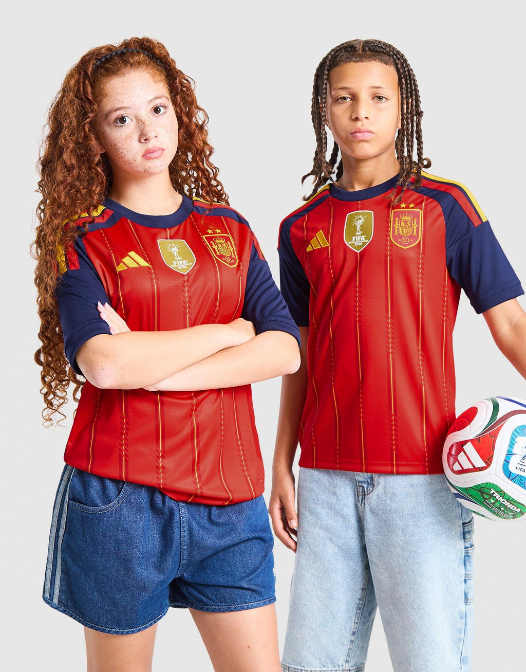 Spain 2026 Home 2 Star Shirt Junior