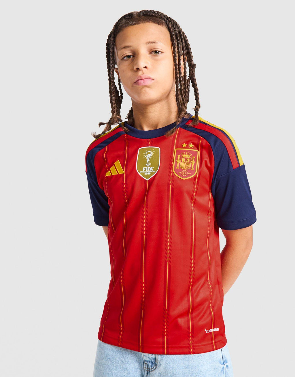 Spain 2026 Home 2 Star Shirt Junior
