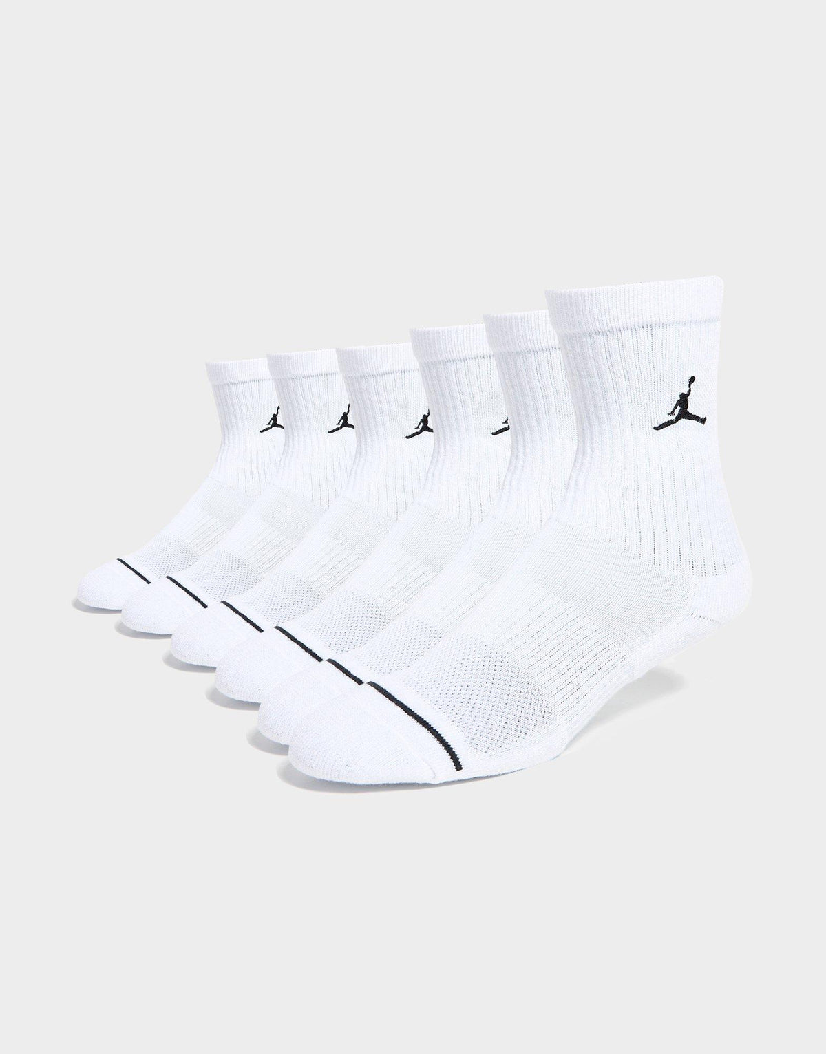 Everyday Cushioned Crew Socks (6 Pack)