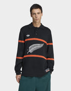All Blacks Long-Sleeve Polo Shirt