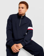 1/4 Zip Track Top