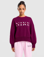 Oversized Crop Sweatshirt