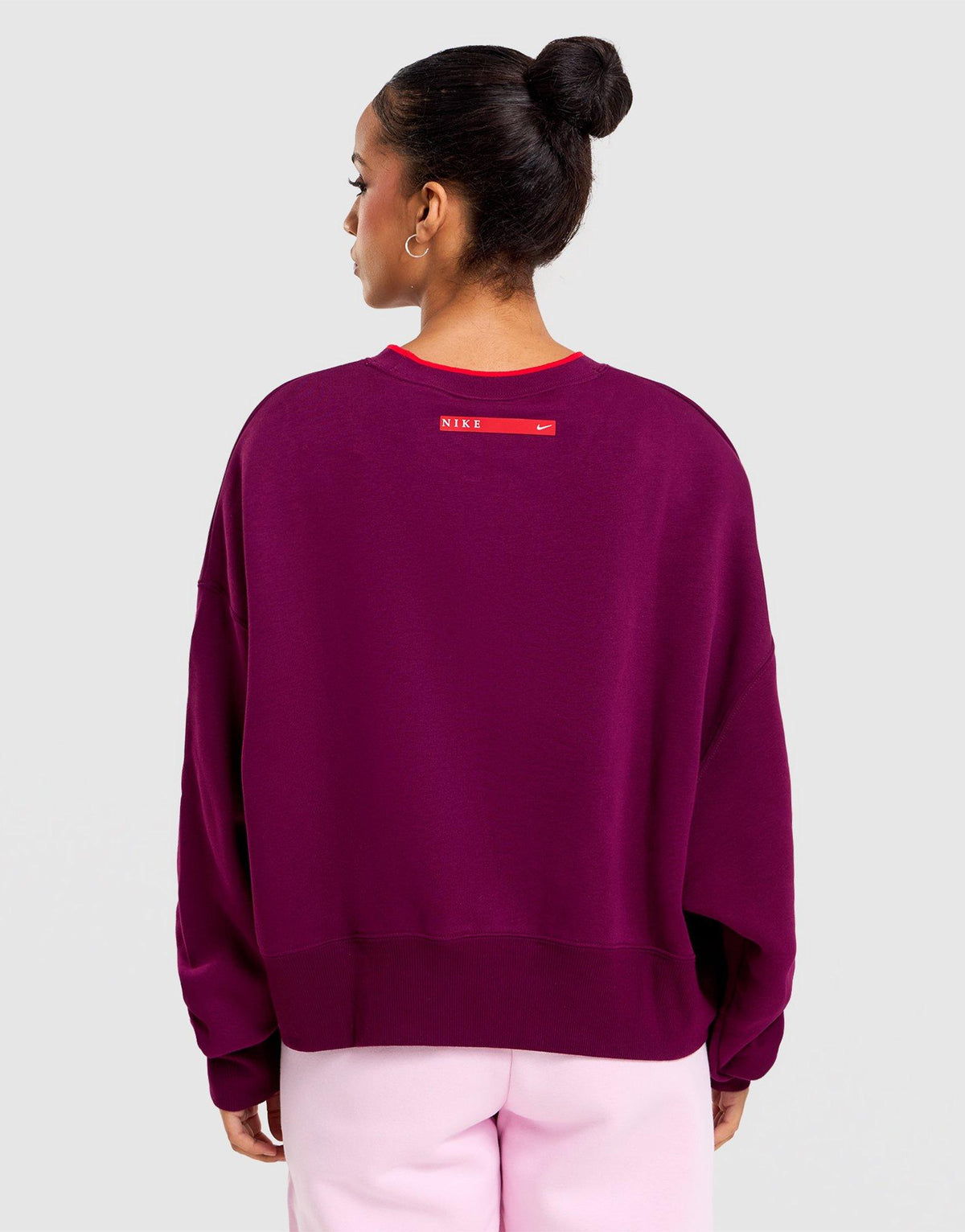 Oversized Crop Sweatshirt