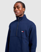 1/4 Zip Track Top
