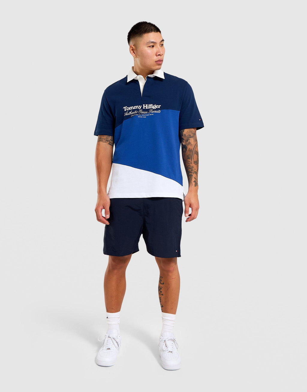 Woven Tape Swim Shorts