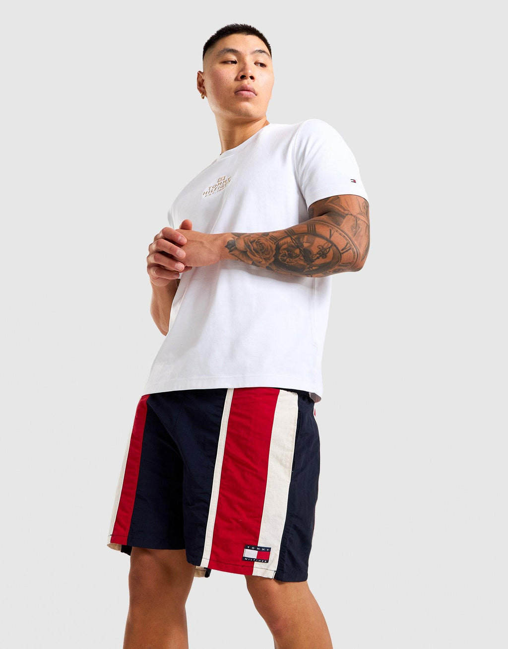 Stripe Flag Swim Shorts