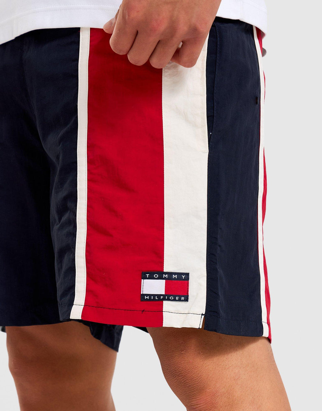 Stripe Flag Swim Shorts