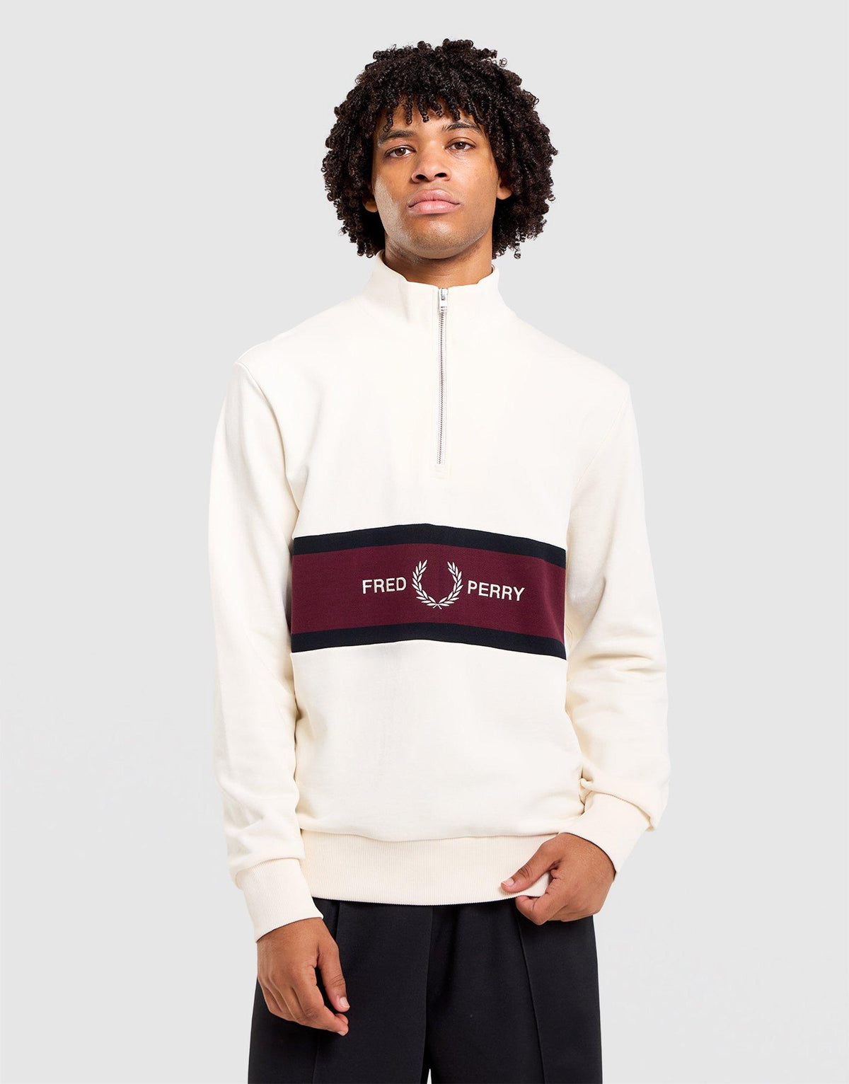 1/4 Zip Track Top