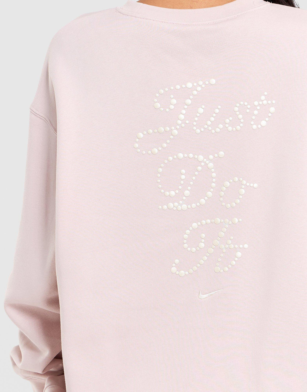 Just Do It Oversized Sweatshirt