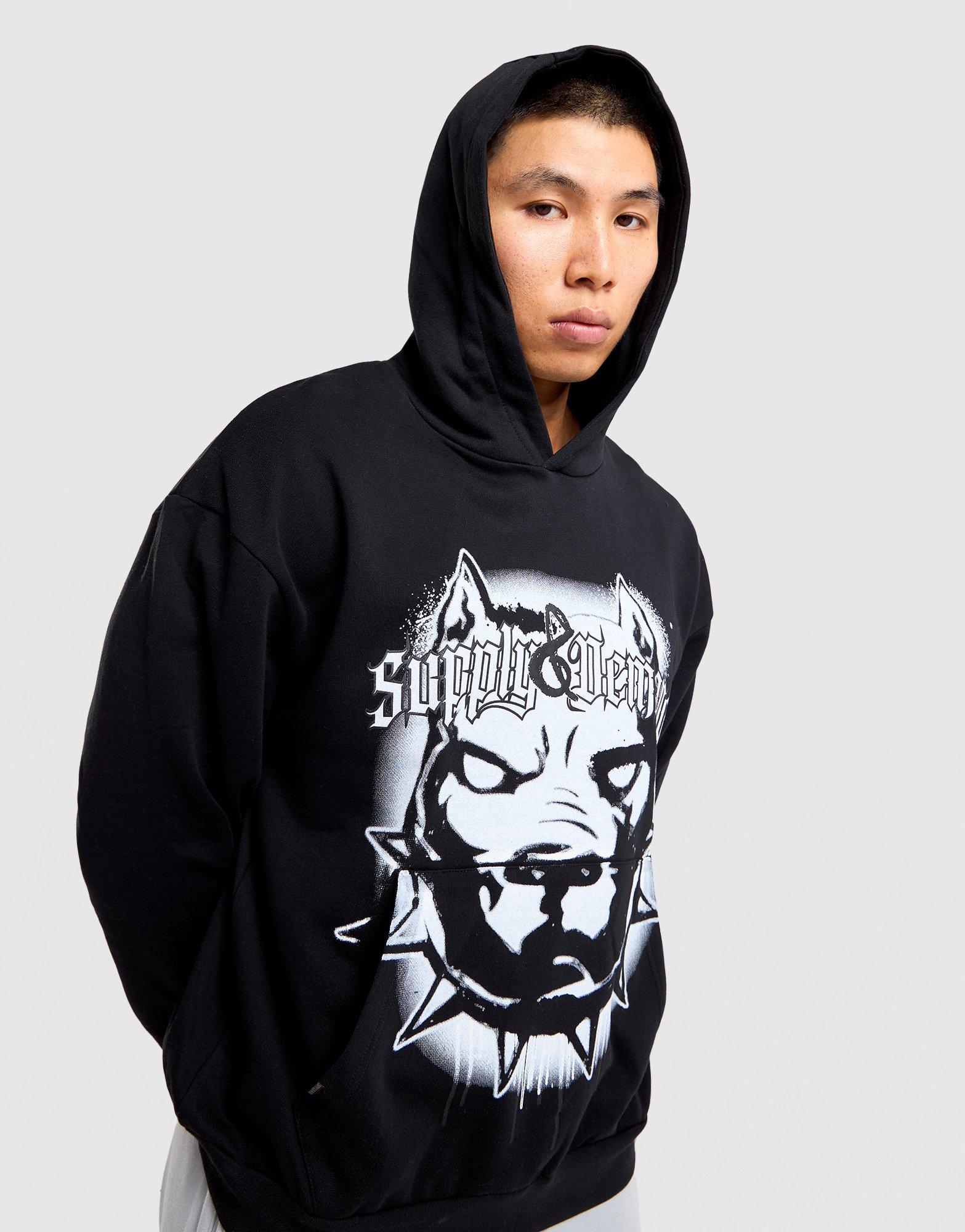 Black Supply & Demand Thorn Hoodie - JD Sports Australia