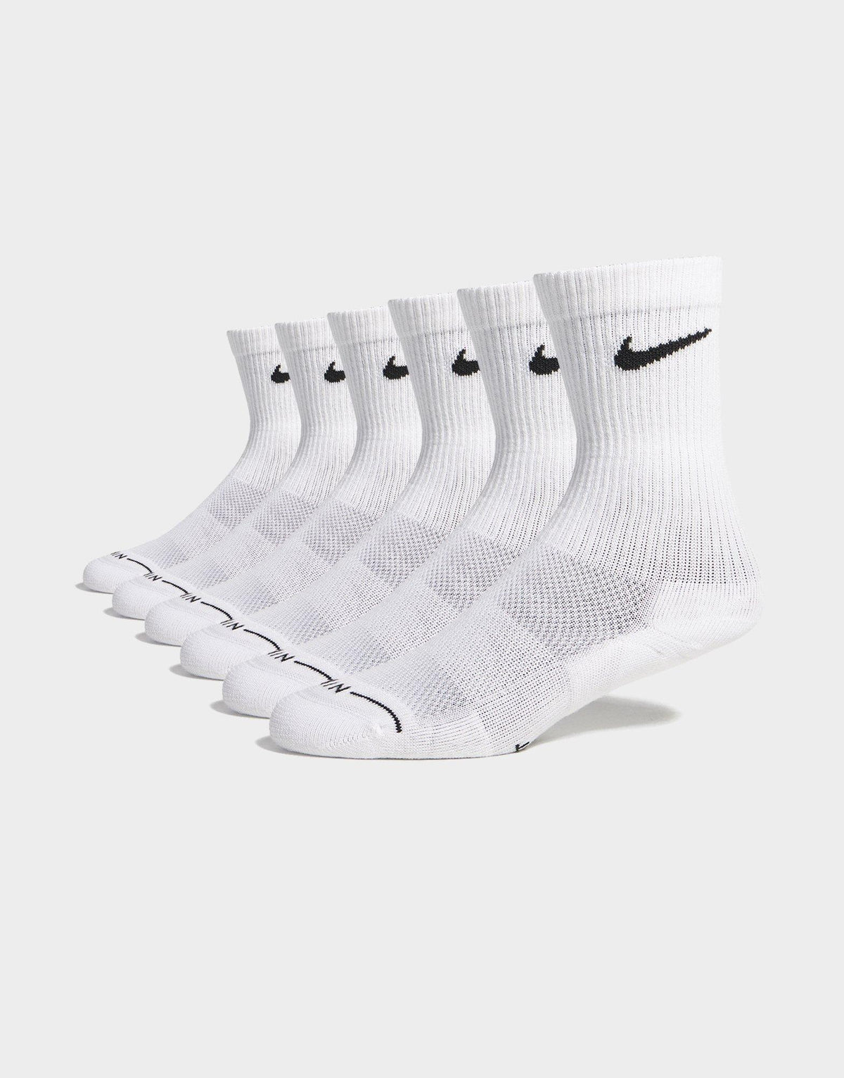 Elevated Swoosh Crew Socks (6 Pack)