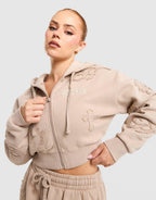 Mist Oversized Full-Zip Hoodie