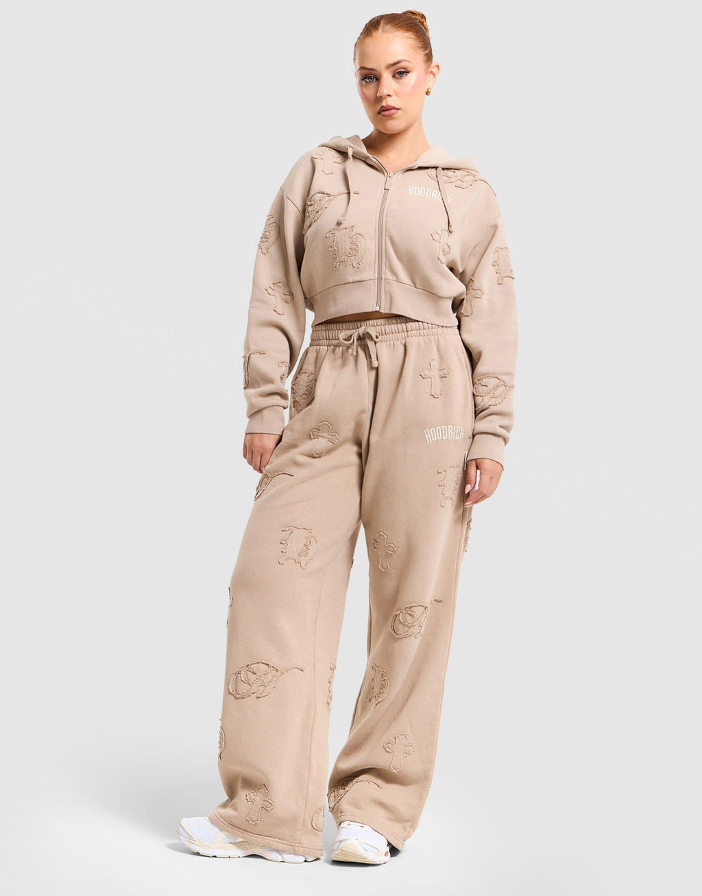 Mist Oversized Full-Zip Hoodie