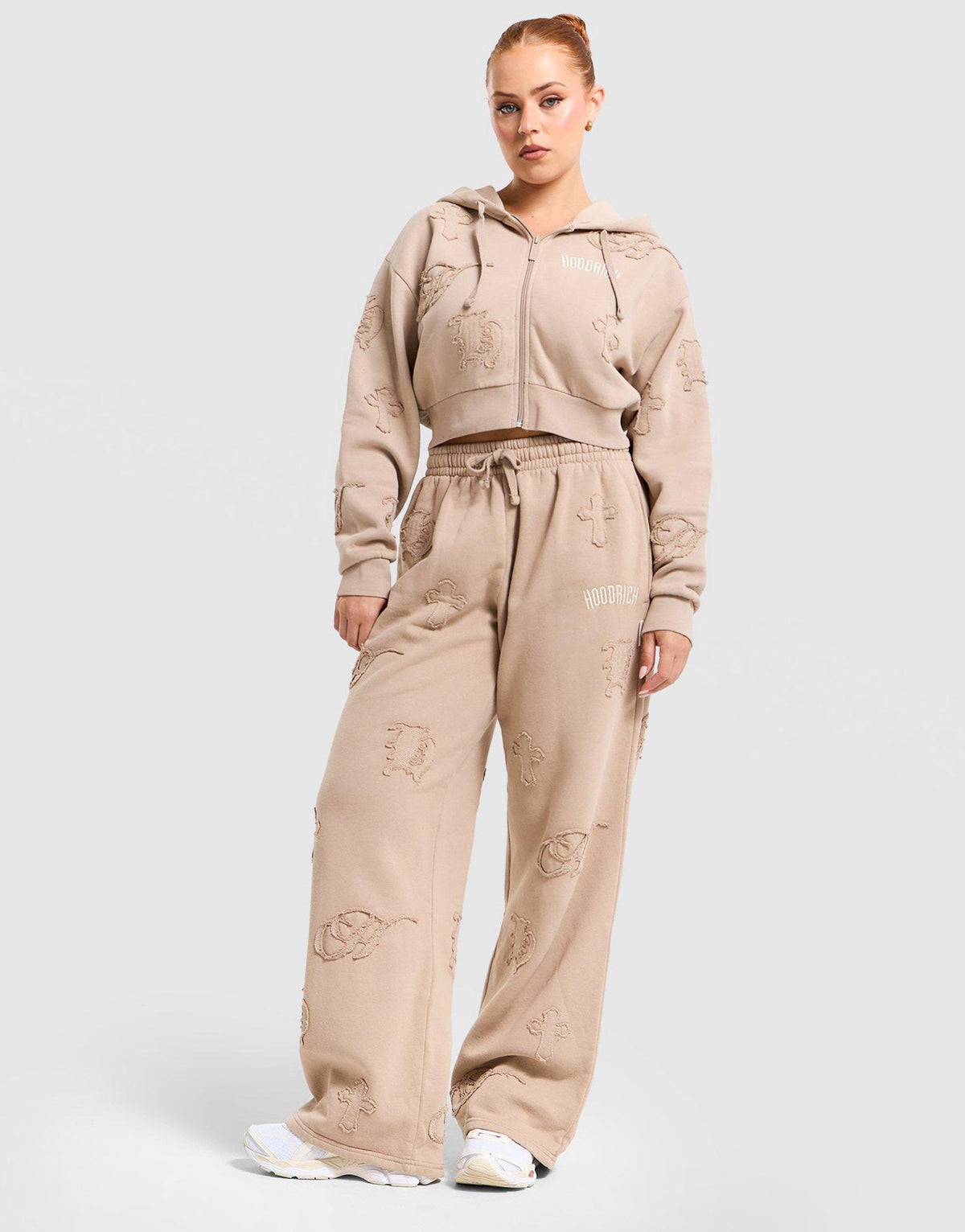 Mist Oversized Full-Zip Hoodie