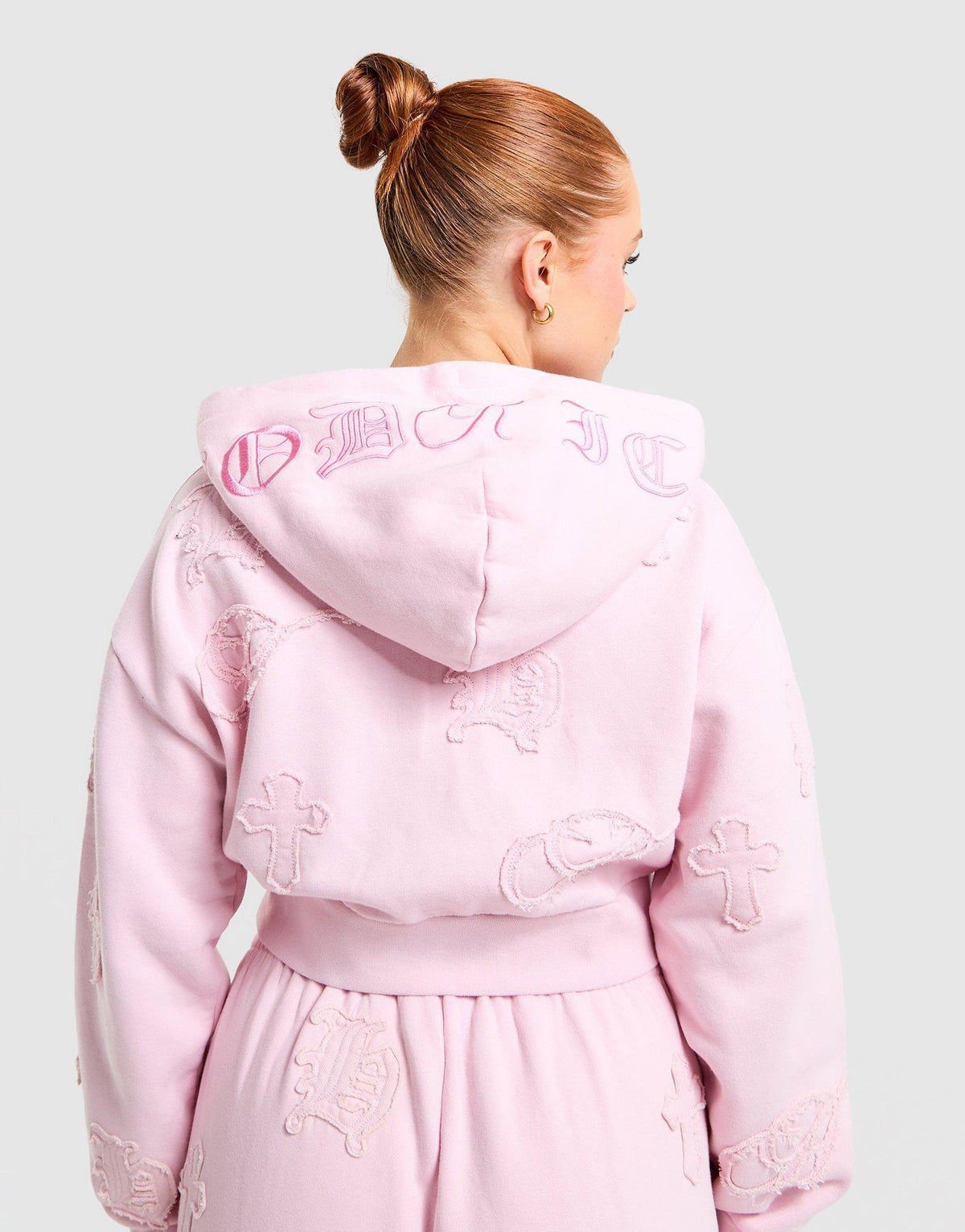 Mist Oversized Full-Zip Hoodie