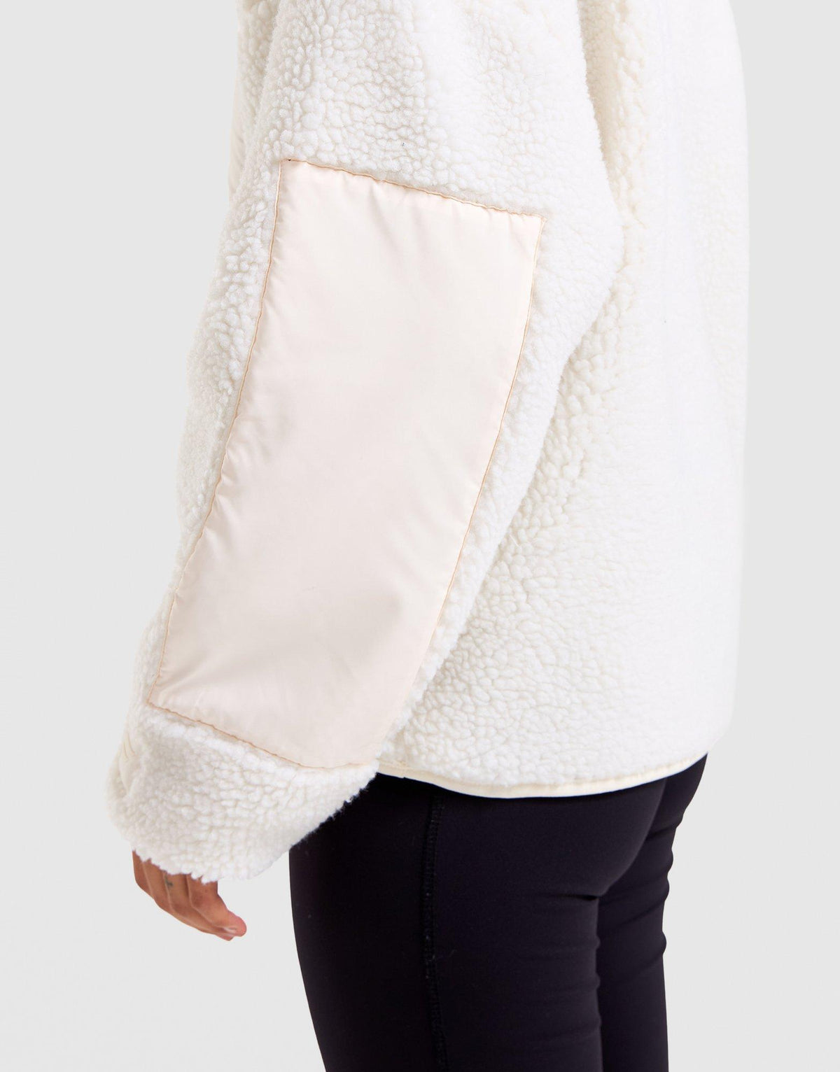 Full-Zip Sherpa Fleece Jacket