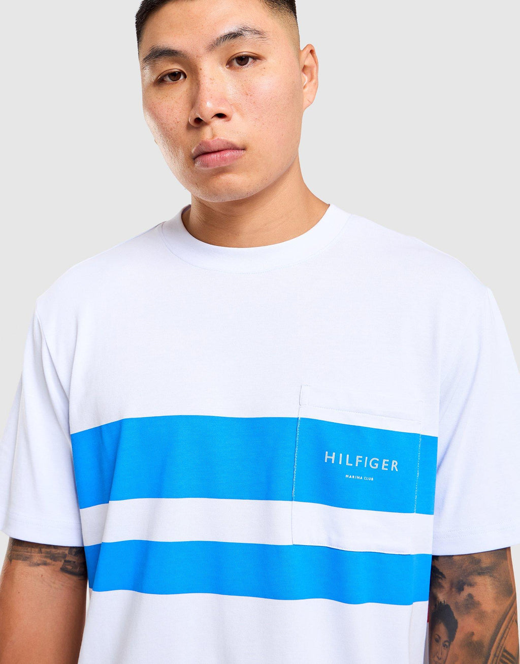 Logo Colour-Blocked Relaxed T-Shirt