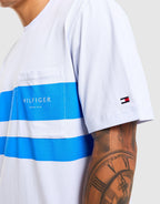 Logo Colour-Blocked Relaxed T-Shirt
