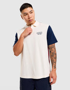 Classic Fit Colour-Blocked Polo Shirt