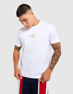 Tonal Logo Embroidery Interlock Knit T-Shirt