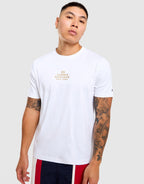 Tonal Logo Embroidery Interlock Knit T-Shirt