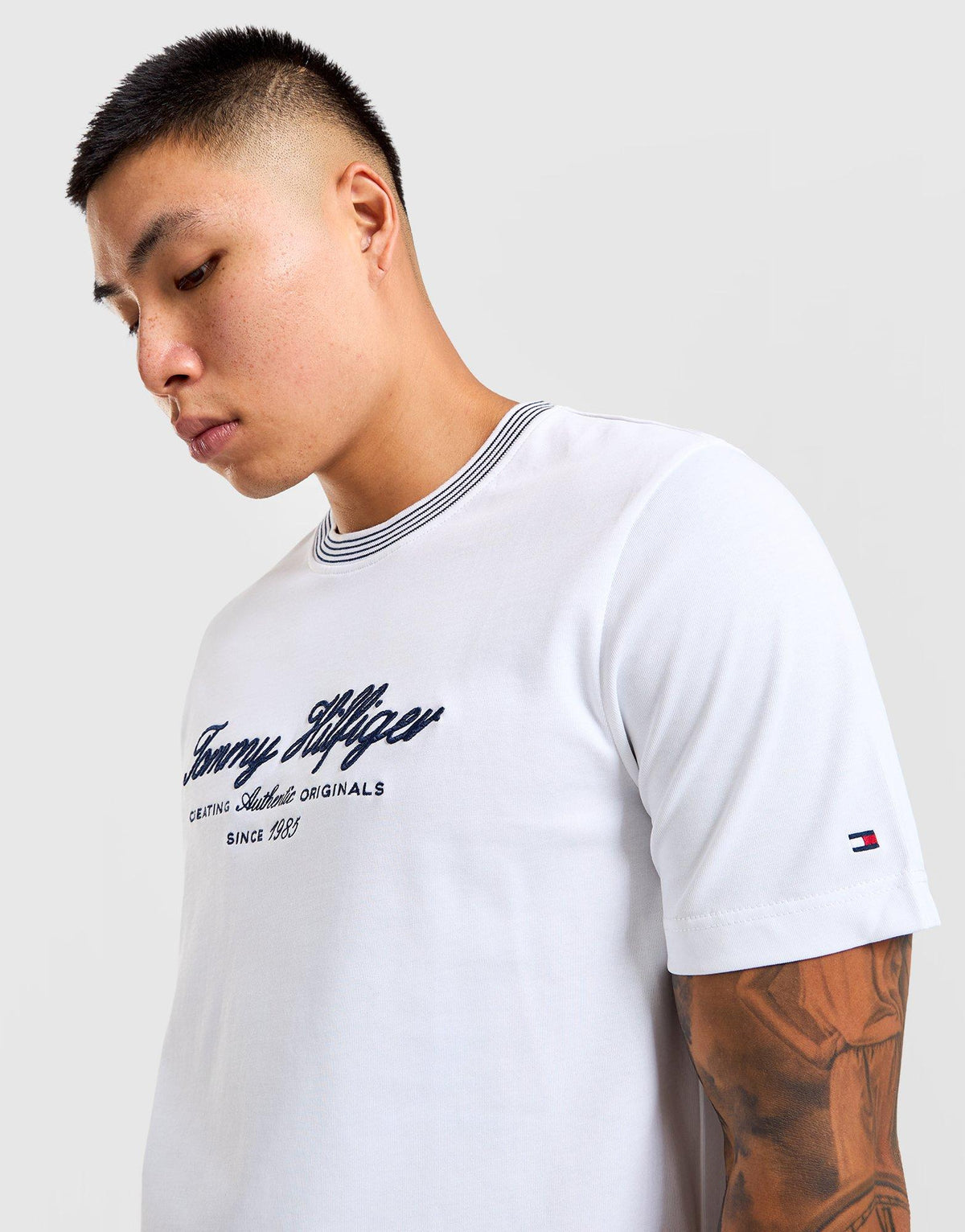 Tipped Collar Jersey T-Shirt