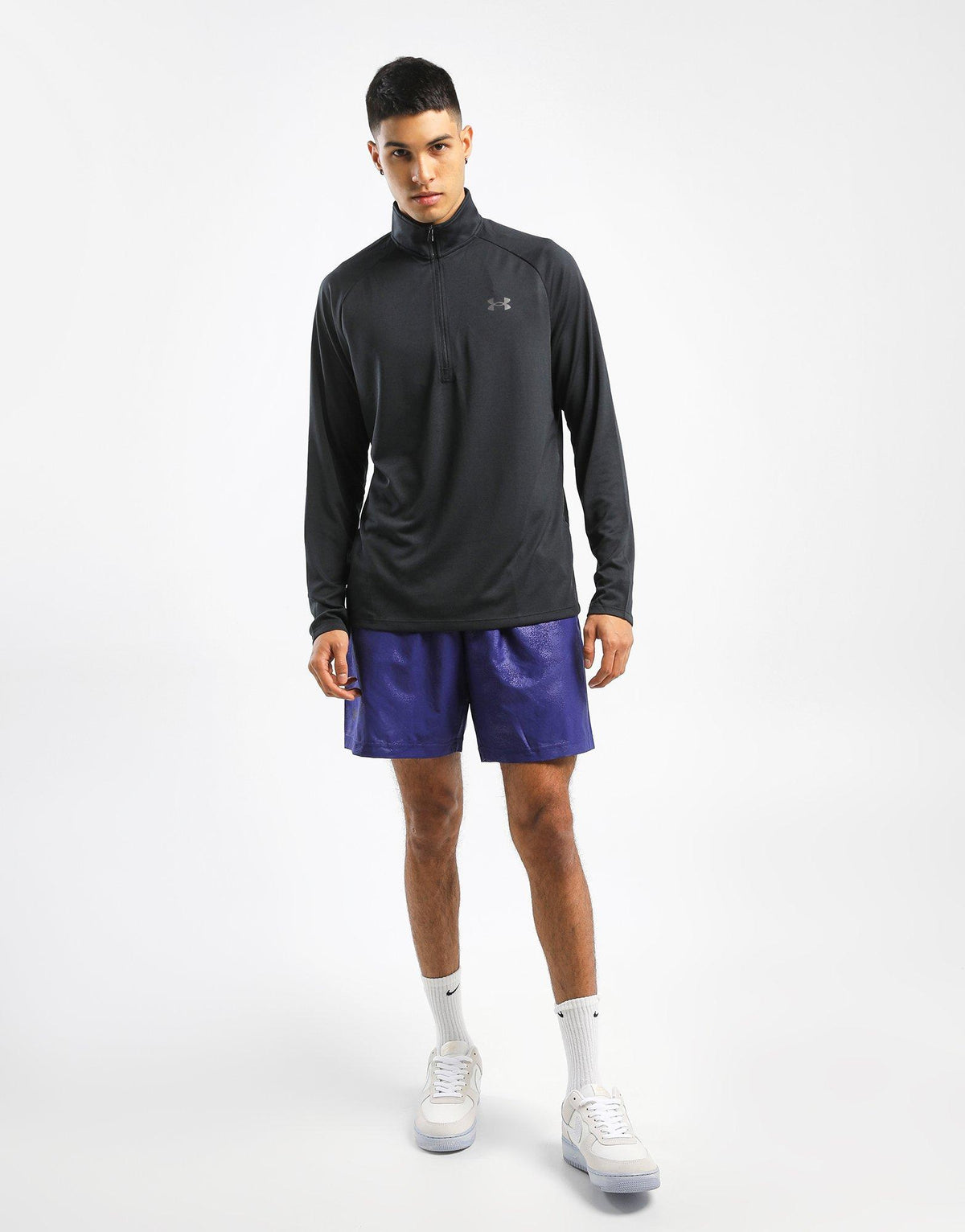 1/4 Zip Track Top