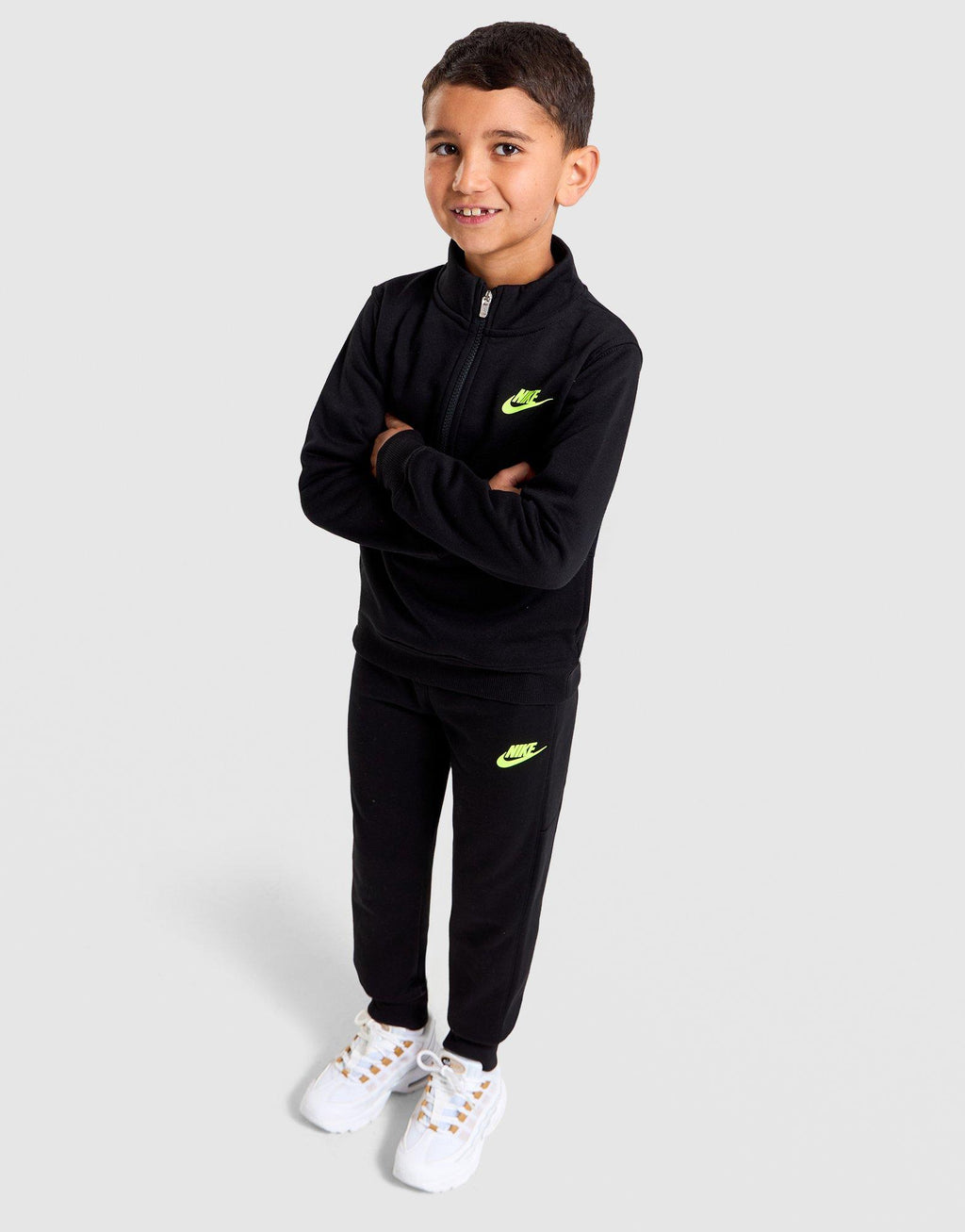 1/4 Zip Tracksuit Set Children's