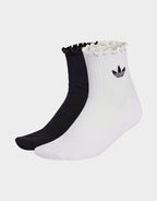 Ruffle Quarter Socks (2 Pack)